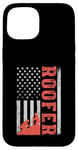 Coque pour iPhone 15 Réparation de toiture de toiture pour toiture de toiture, bardeaux, maisons, fixation de toits