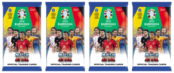 MATCH ATTAX - 4 x 8 Match Attax UEFA EURO 2024