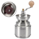 Stainless Steel Manual Coffee Grinder Adjustable Coffe Bean Pepper For Home