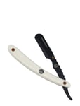 Parker Parker Srwba - White Abs Handle Clip Type Black Blade Holder Barber/Straight Razor Multi/patterned