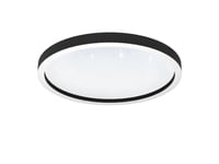 Eglo Montemorelos-Z, Led, 6500 K, 4100 Lm, Ip20, Svart, Vit