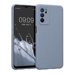 Matte TPU Case for Oppo A16 A16s A54s - Blue Grey