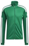 adidas Mens Tracksuit Jacket Squadra 21 Training Track Top, Team Green/White, GP6462, Size LT