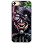 ERT GROUP Coque de téléphone Portable pour Iphone 7/8/ SE 2/ SE 3 Original et sous Licence Officielle DC Motif Joker 024 Parfaitement adapté à la Forme du téléphone Portable, Coque en TPU