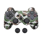 Gris Vert - Housse De Protection En Silicone Pour Manettes Sony Ps3/Ps2, ?Tui De Protection En Caoutchouc Pour Manette De Jeu Playstation 3