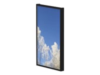 Hi-Nd Wall Casing Easy 49" Portrait - Monteringskomponent (Hus) - For Digitalsignerings-Lcd-Panel - Svart, Ral 9005 - Skjermstørrelse: 49" - Veggmonterbar - For Lg 49Uh5f-H, 49Uh7f-B, 49Uh7f-H  Samsung Qb49r, Qm49r