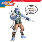 Alter Nation Quillroy Figure The Human Rhino Porcupine Bat Hybrid Action Figure