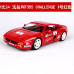 1:24 Lafa 488 Challeng Track Auton Simulaatio Seosautomalli Simulaatio Automallin Koristeet_Ferrari F355 Red 26306