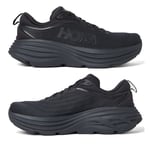 HOKA ONE ONE Bondi 8 Textile Löparskor för Kvinnor, Låg Profil Black 36.5