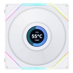 Lian Li UNI FAN TL LCD 120mm Reverse Single Pack - White
