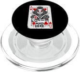 Alice in Wonderland Queen of Hearts - We're All Mad Here PopSockets PopGrip for MagSafe