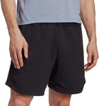 adidas Yoga Base Mens Training Shorts Black 7 Inch Zip Pocket Low Cut Short Gym