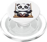 Aire de jeux Panda Swinging Playground Fun PopSockets PopGrip pour MagSafe