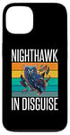 Coque pour iPhone 13 Nighthawk en déguisement chouette