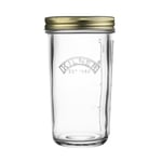 Kilner Wide Mouth Preserve Jar 0.5L (500ml) Glass Storage Jar with Vacuum Seal Lid Ideal for Preserving Whole Fruits Vegetables Pickles Jams