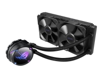 ASUS ROG STRIX LC II 240 - Kylsystem med vätska till processorn - Elementstorlek: 240 mm - (för: AM4, TR4, LGA1200, LGA1700, AM5, LGA115x Socket) - koppar - 120 mm