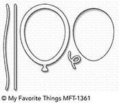 My Favorite Things Dies - Mini Balloon Shaker Window & Frame