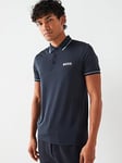 Boss Paul Pro Slim Fit Polo Shirt - Dark Blue