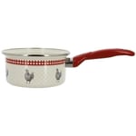 MENASTYL Casserole en acier émaillé Jolie Cocotte - 20cm - 2,80 L