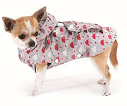 CROCI Imperméable pour Chien Gris Ombrelles 20 cm