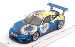 Porsche 911 Gt3 #78 Carrera Cup Japan Champion 2018 T. Kondo 1:43 Model