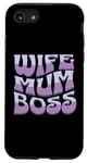 Coque pour iPhone SE (2020) / 7 / 8 Mums the Boss – Cadeau mignon pour la fête des mères