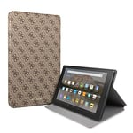 Guess 4G Cover for Fire HD 10 Tablet (7th generation - 2017 Release only), with Auto Wake/Sleep, Brown