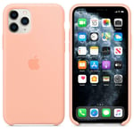 Genuine / Official Apple iPhone 11 Pro Silicone Case - Grapefruit Pink - New