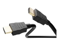 Goobay - High Speed - Hdmi-Kabel Med Ethernet - Hdmi Hann Til Hdmi Hann - 1.5 M - Svart - Rund, 8K-Støtte