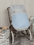 Babyline Caramelo Chancelière pour poussette bleu