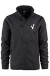 Vanoimports Softshell Beveiliging V-logo security jacka (Black,L)