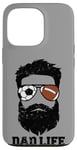 iPhone 13 Pro Soccer Football Dad Messy Hair Beard Soccer Football Dad Case