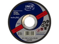 Inco Flex Disc For Cutting Steel Type 41 125X3.2X22.23Mm - M41-125-3.2-22A30r