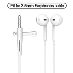 Organisateur De Câbles Pour Samsung,Support De Chargeur,Attaches,Clip Enrouleur De Câble Pour Écouteurs,Protection De Câble - Type 3.5 Earphone-White