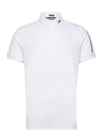 J. Lindeberg Tour Tech Reg Fit Golf Polo Vit