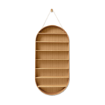 ferm LIVING Oval Dorm hylle Oiled oak