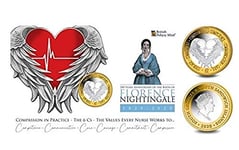 UK-Delightech NEW £2 POUND coin Florence Nightingale 2020 South Georgia & Sandwich Islands - Mintage 2750