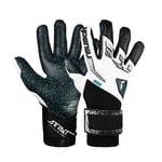 Reusch Målvaktshandske Attrakt FreeGel Fusion Goaliator GK:LAB - Vit/Silver/Svart, storlek 9½