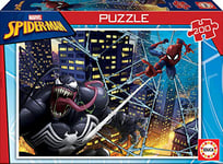 Educa - Puzzle Spiderman 200 pièces | Puzzle Marvel Enfant. Recommandé à partir de 6 Ans | Puzzle Spider-Man (18100)