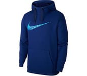 Nike Dry Hoodie Pull Over Swoosh Capuche Homme, Blue Void, 4XL