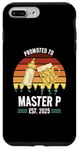 Coque pour iPhone 7 Plus/8 Plus Funny New Grandpa Design - Promoted to Master P 2025