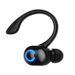 Y30 Oreillette Bluetooth sans fil 5.2 Écouteurs a réduction de bruit Écouteurs de sport pour casque de musique Compatible Bluetooth Tous les smartphones-noir-W8