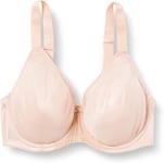 Iris & Lilly Bra Minimiser Size UK 36DD Underwired No Padding - Toasted Almond