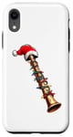 iPhone XR Flute Instrument Christmas Hat Xmas Case