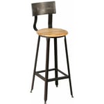 Altobuy - indus - Tabouret de Bar Industriel H75