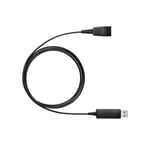 Jabra Link 230 USB Headset Adapter in Black - 230-09