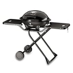 Suntec Barbecue électrique BBQ-9295 [Grill sur pied/de table avec deux tablettes, thermostat réglable, max. 2400 W]