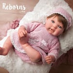 Arias Poupée Reborn Carolina 45cm Poupée Nouveau-Né Réaliste En Boite