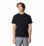 Columbia Montrail Columbia Men's Rockaway River Graphic SS Tee Black/Winding Wonder, Black, Winding Wonder, S