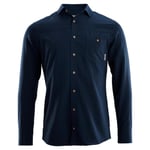 Aclima Mens Woven Wool Shirt (Blå (NAVY BLAZER) Large)